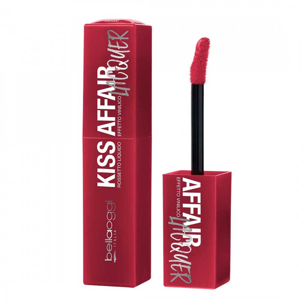 Bellaoggi Kiss Affair Lacquer Vinyl Effect Liquid Lipstick (Confident)