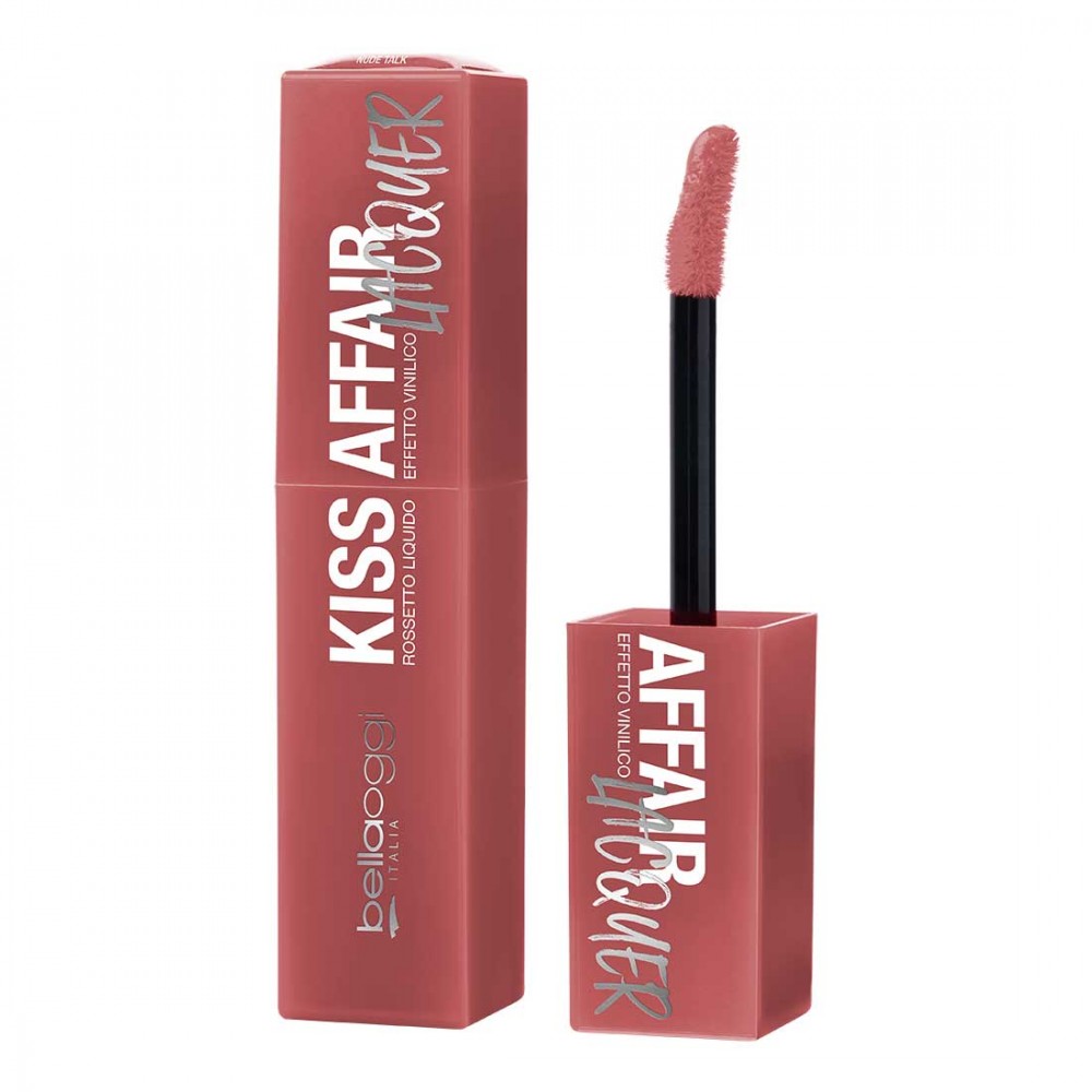 Bellaoggi Kiss Affair Lacquer Vinyl Effect Liquid Lipstick (Nude Talk)