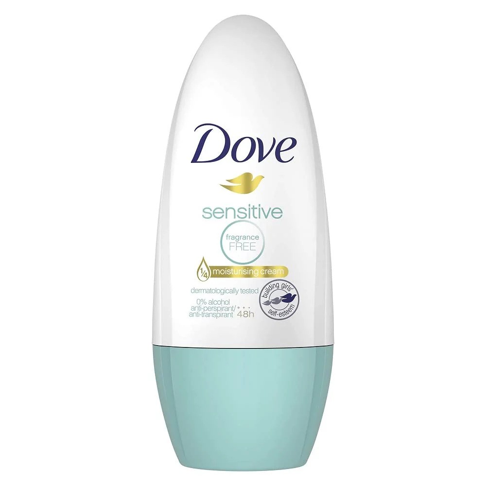 Dove Sensitive Deodorant Roll On -40ml